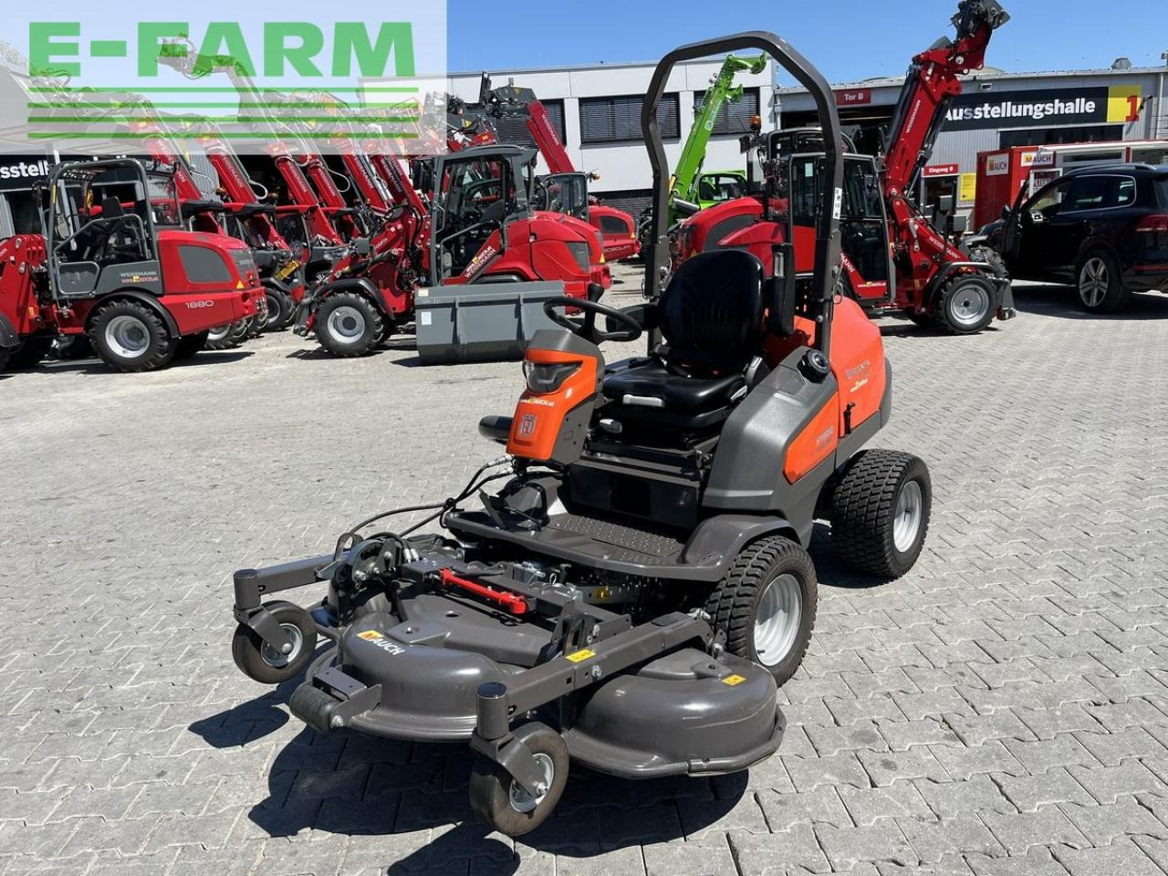 Husqvarna p 535hx hybrid rider nur 10h - Tractor: foto 1 Husqvarna p 535hx hybrid rider nur 10h - Tractor: foto 1