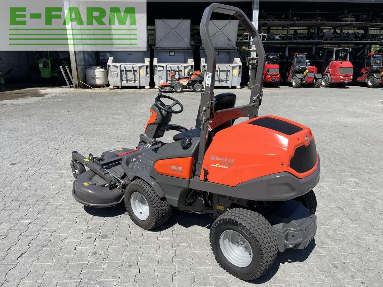 Husqvarna p 535hx hybrid rider nur 10h - Tractor: foto 3 Husqvarna p 535hx hybrid rider nur 10h - Tractor: foto 3