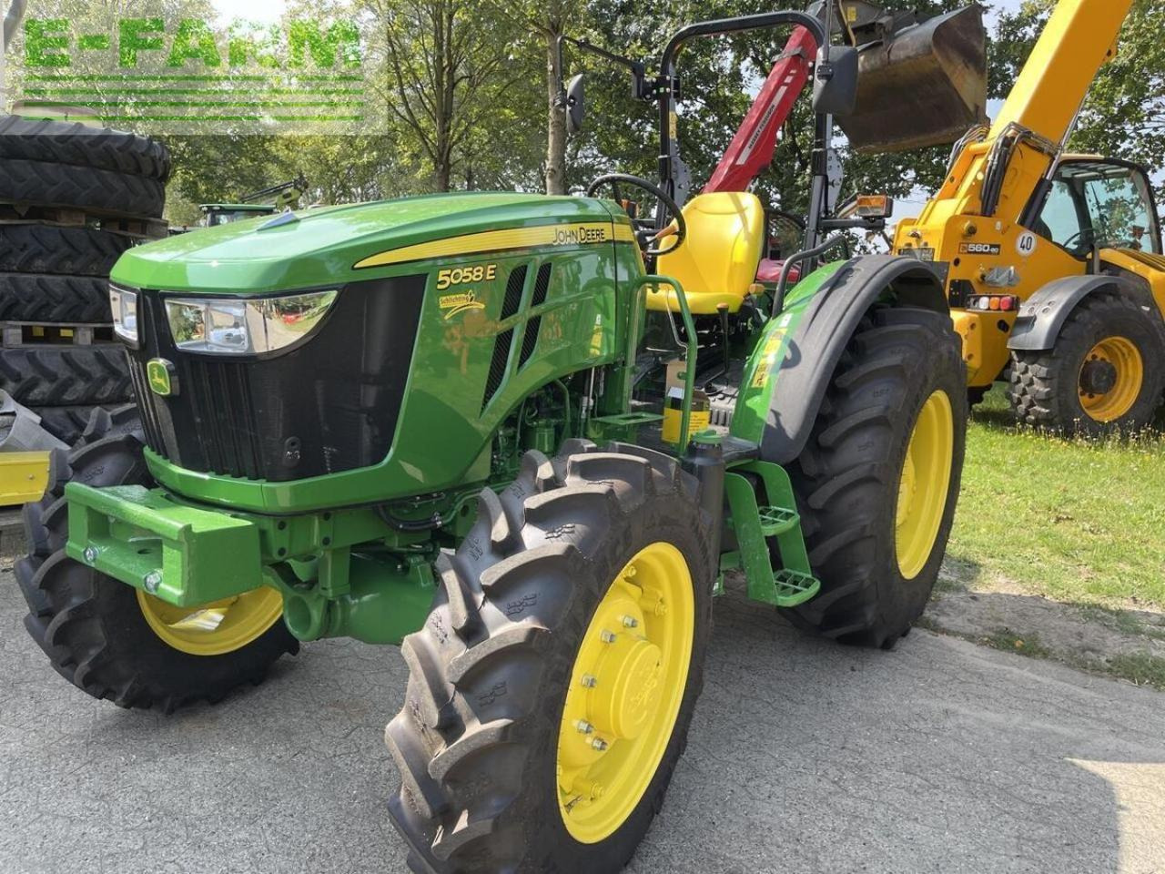 John Deere 5058e ohne kabine - Tractor: foto 2 John Deere 5058e ohne kabine - Tractor: foto 2