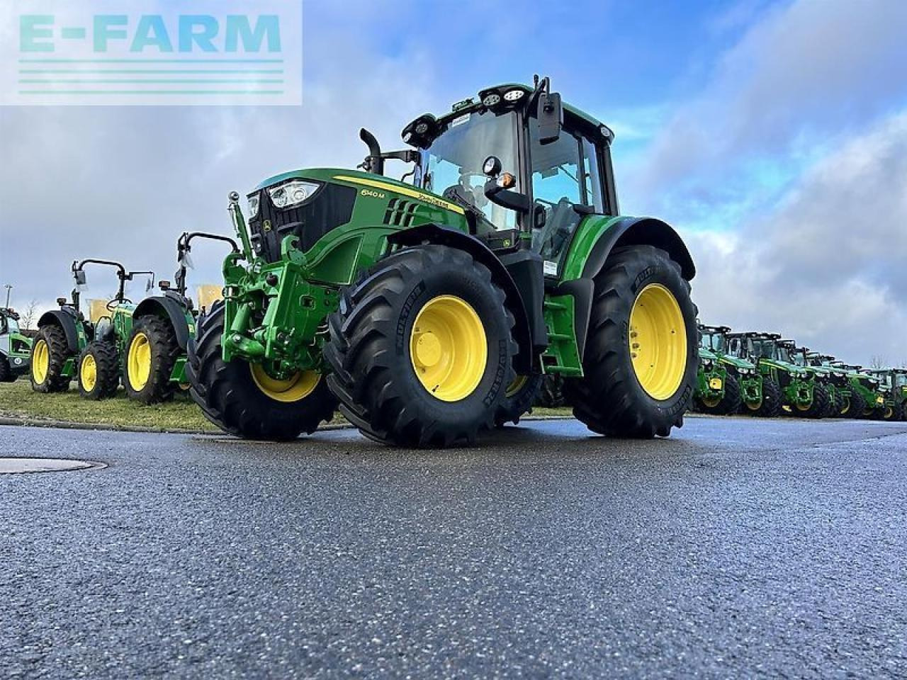John Deere 6140m autopowr - Tractor: foto 2 John Deere 6140m autopowr - Tractor: foto 2