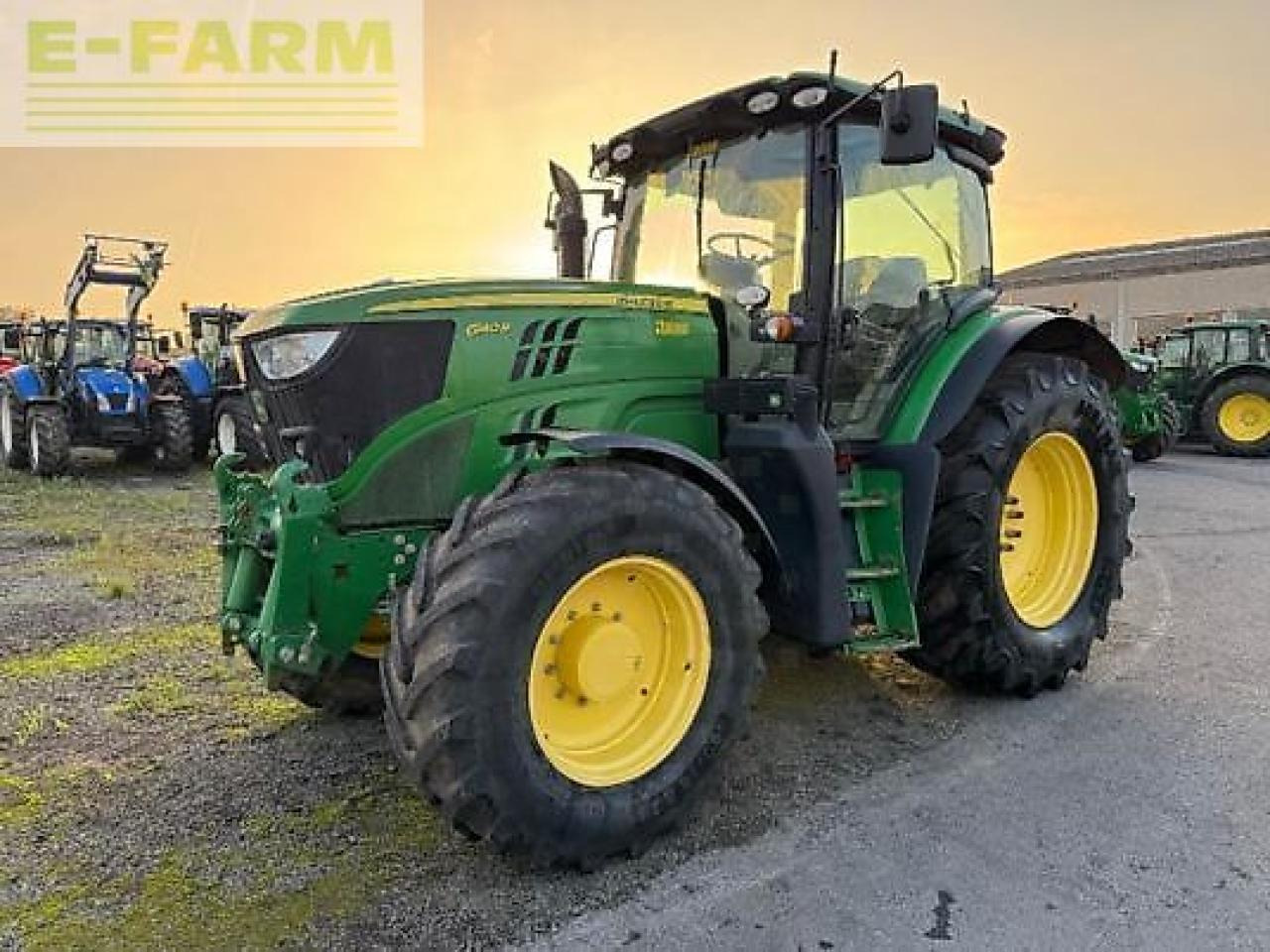 John Deere 6140r - Tractor: foto 1 John Deere 6140r - Tractor: foto 1