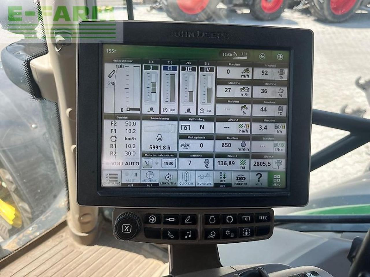Tractor John Deere 6155 r: foto 14
