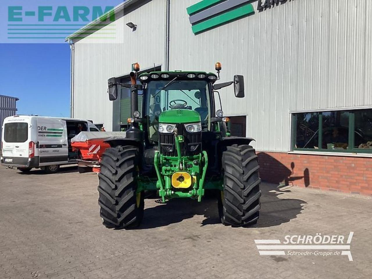 Tractor John Deere 6155 r ultimate: foto 8