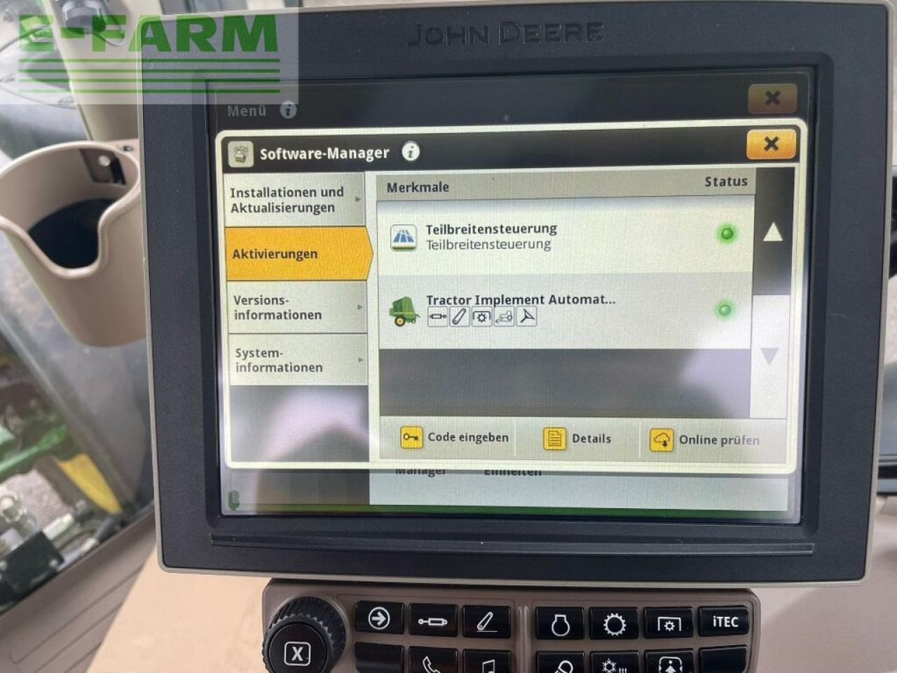 Tractor John Deere 6250r: foto 14