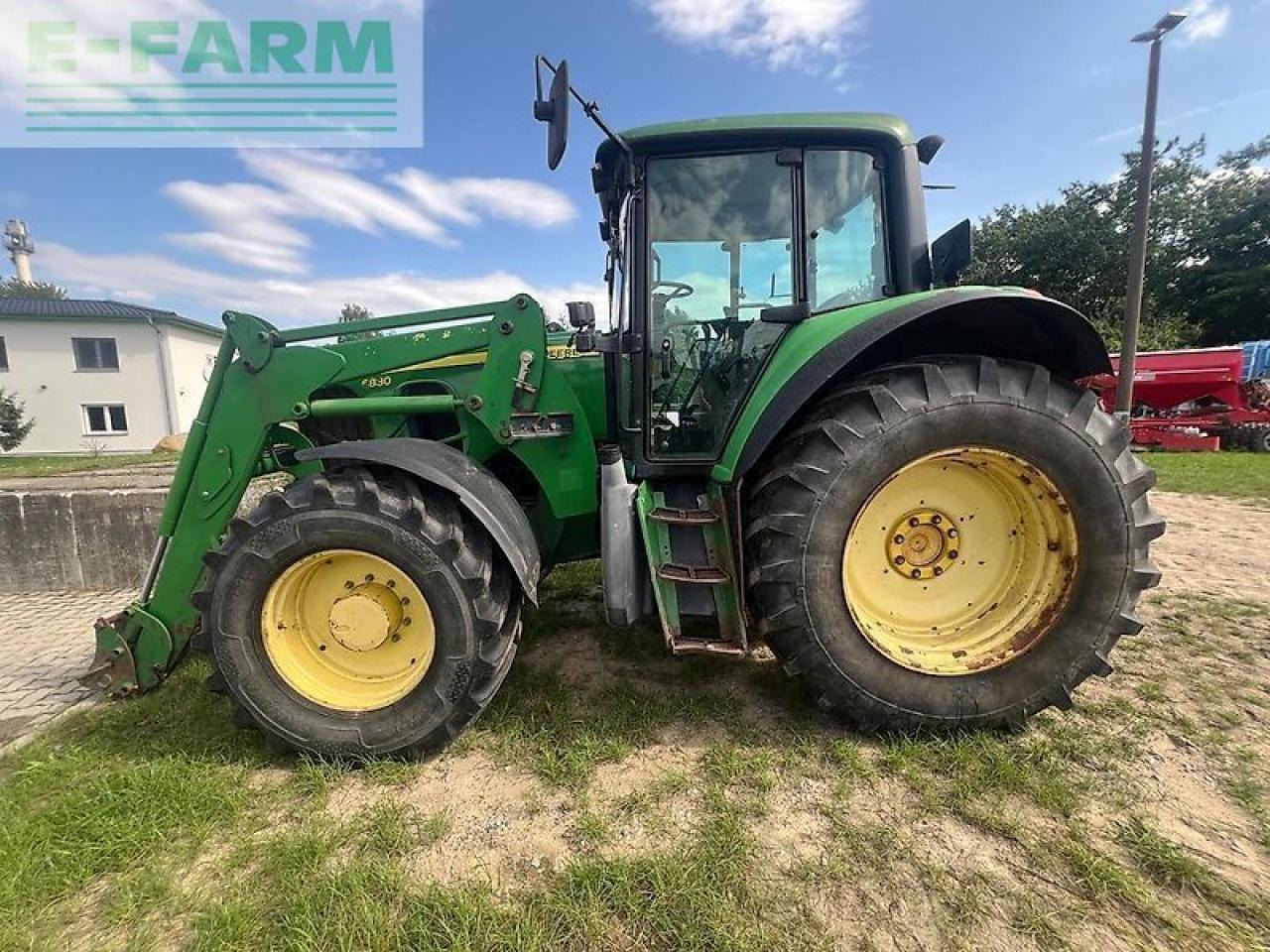 John Deere 6830 - Tractor: foto 1 John Deere 6830 - Tractor: foto 1