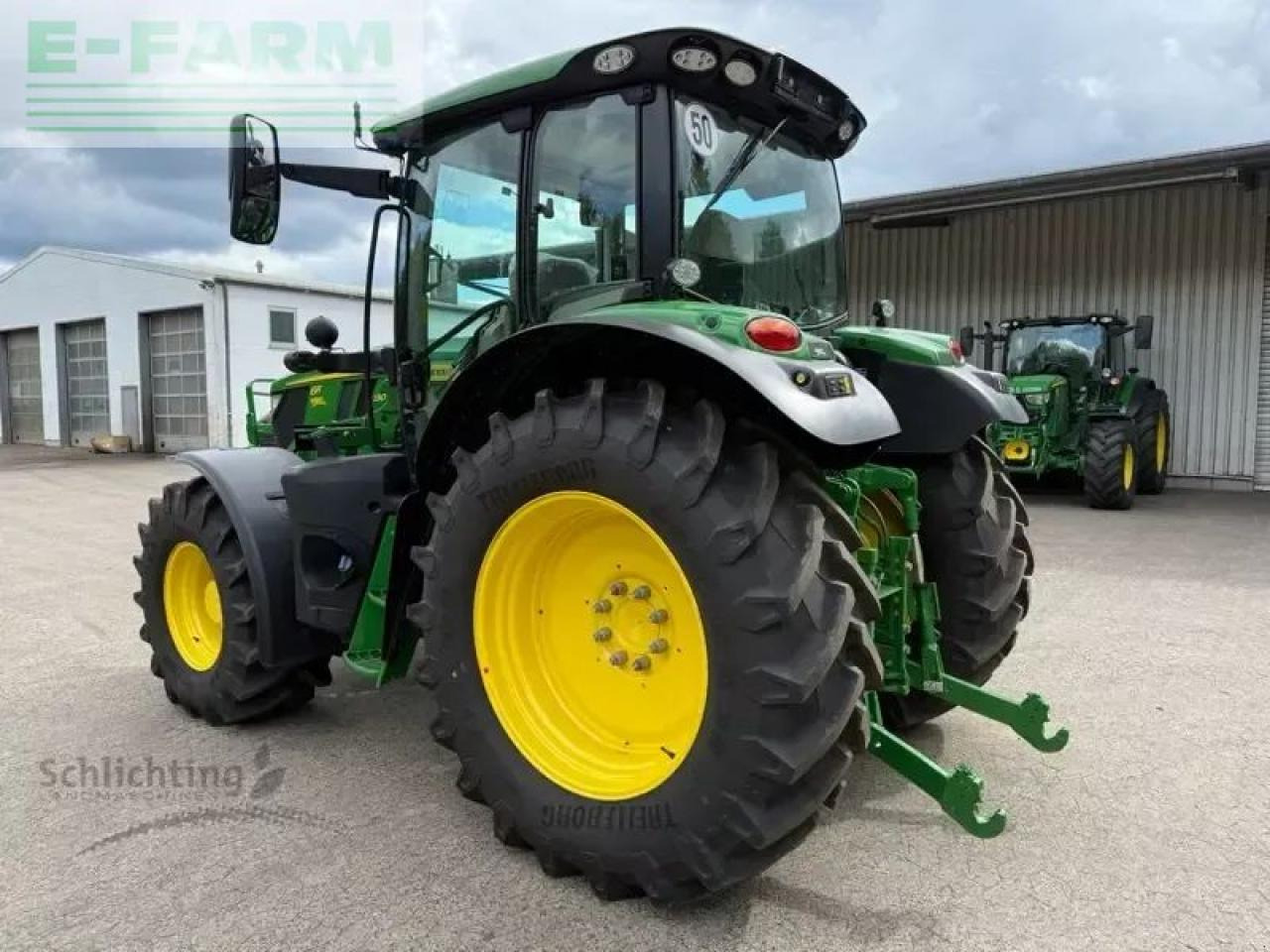 John Deere 6r130 - Tractor: foto 3 John Deere 6r130 - Tractor: foto 3