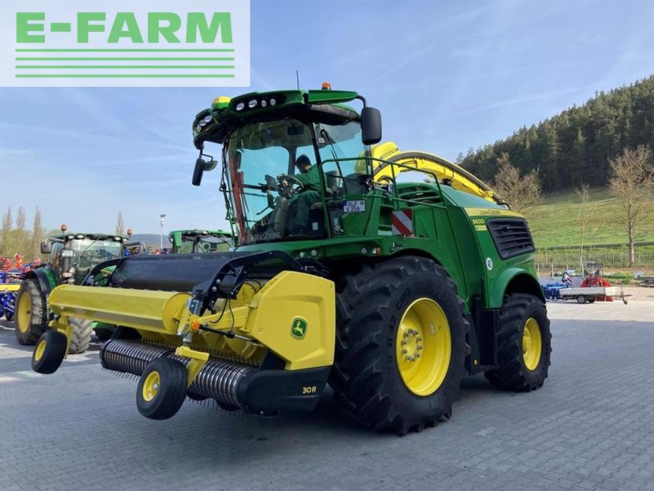 John Deere 9600i - Cosechadora de forraje: foto 1 John Deere 9600i - Cosechadora de forraje: foto 1