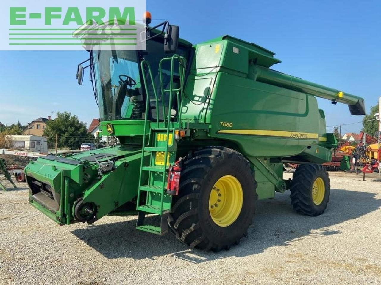 John Deere t660 - Cosechadora de granos: foto 1 John Deere t660 - Cosechadora de granos: foto 1