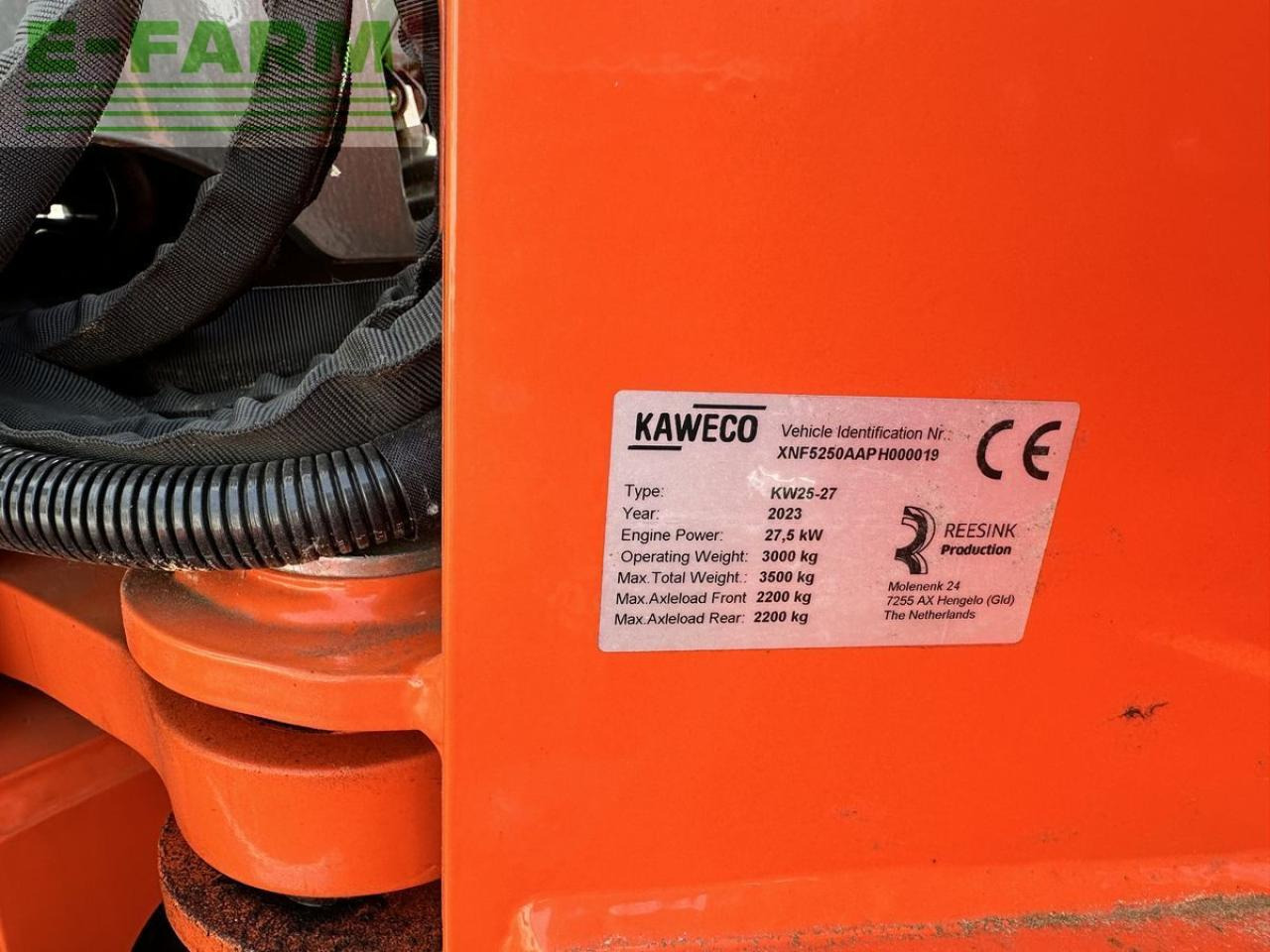 Miniexcavadora Kaweco kw 25-27: foto 6