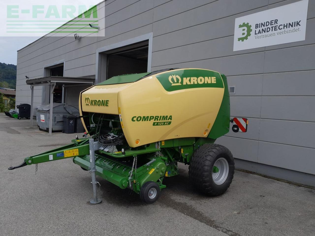 Krone comprima f 125 xc - Empacadora de pacas cuadradas: foto 2 Krone comprima f 125 xc - Empacadora de pacas cuadradas: foto 2