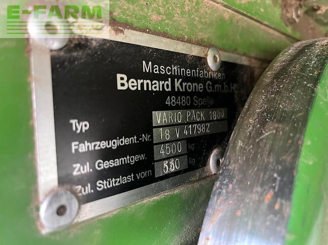 Empacadora de pacas cuadradas Krone vario pack 1800: foto 8