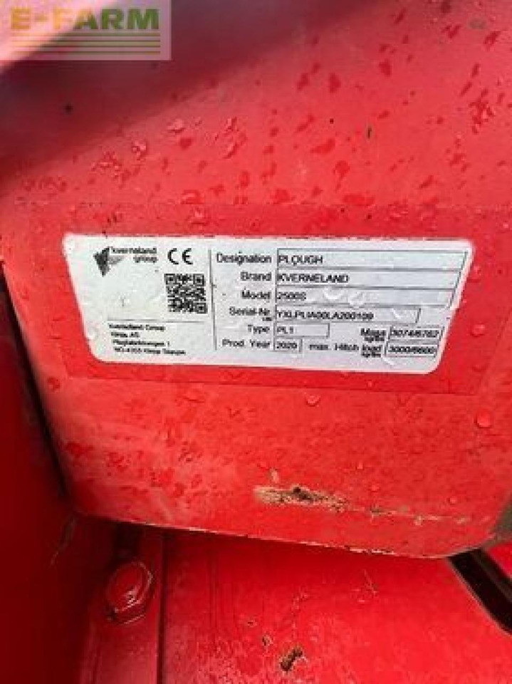 Arado Kverneland 2500 s iplough: foto 7 Arado Kverneland 2500 s iplough: foto 7
