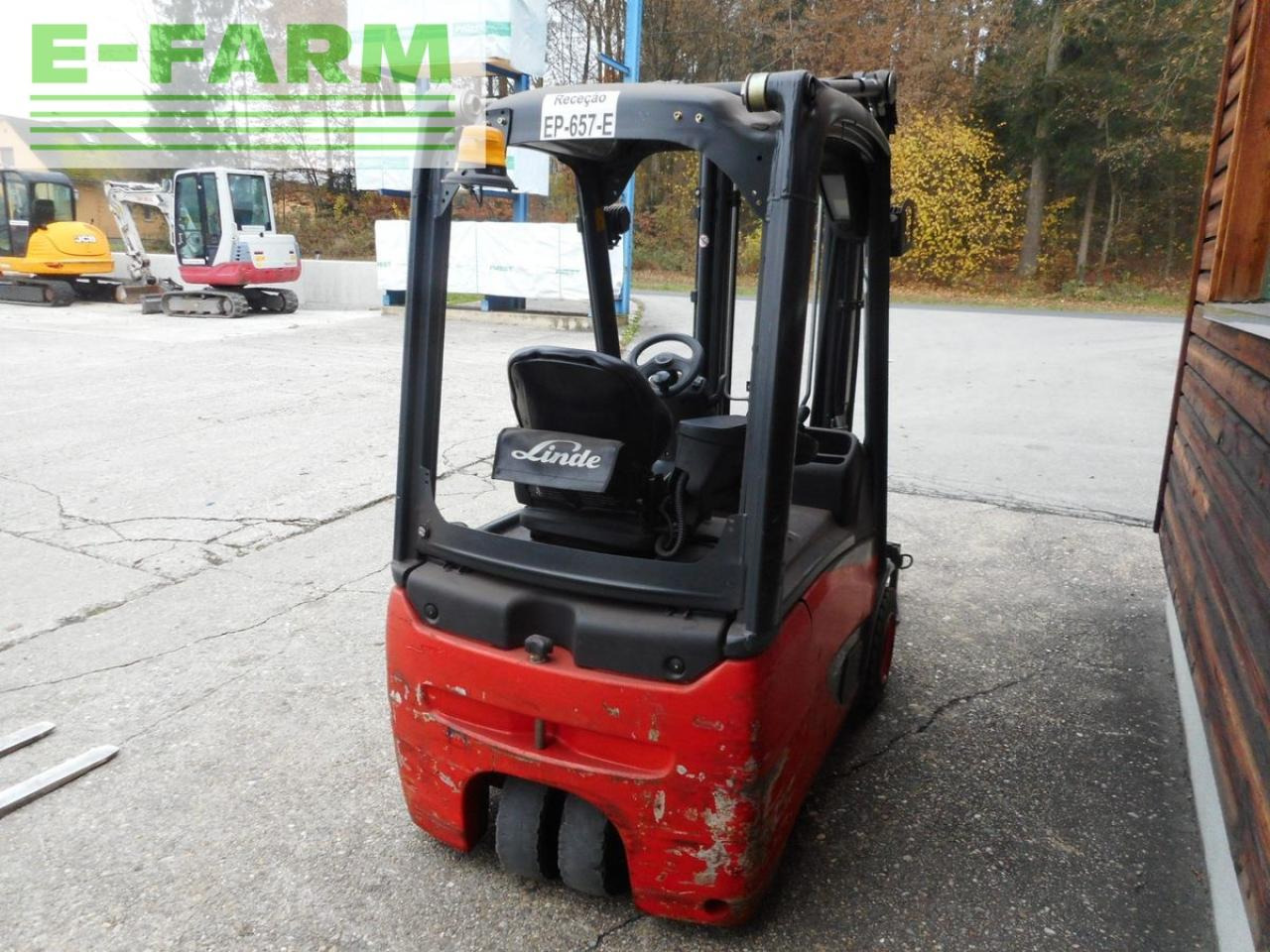 Linde 2 stk e16c-02 evo triplex 4,62 meter !! - Carretilla elevadora: foto 3 Linde 2 stk e16c-02 evo triplex 4,62 meter !! - Carretilla elevadora: foto 3