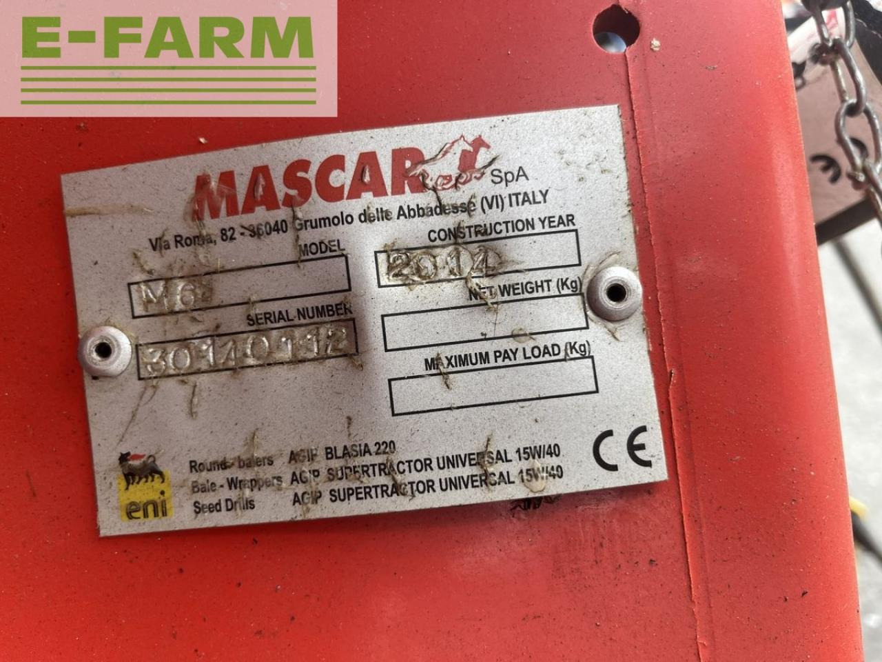 Sembradora de precisión Mascar futura maxi 6 reihig: foto 11