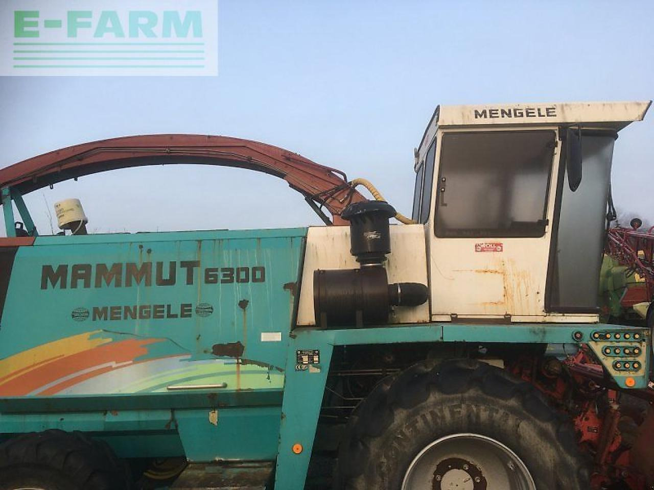 Mengele mammut 6300 - Cosechadora de forraje: foto 4 Mengele mammut 6300 - Cosechadora de forraje: foto 4