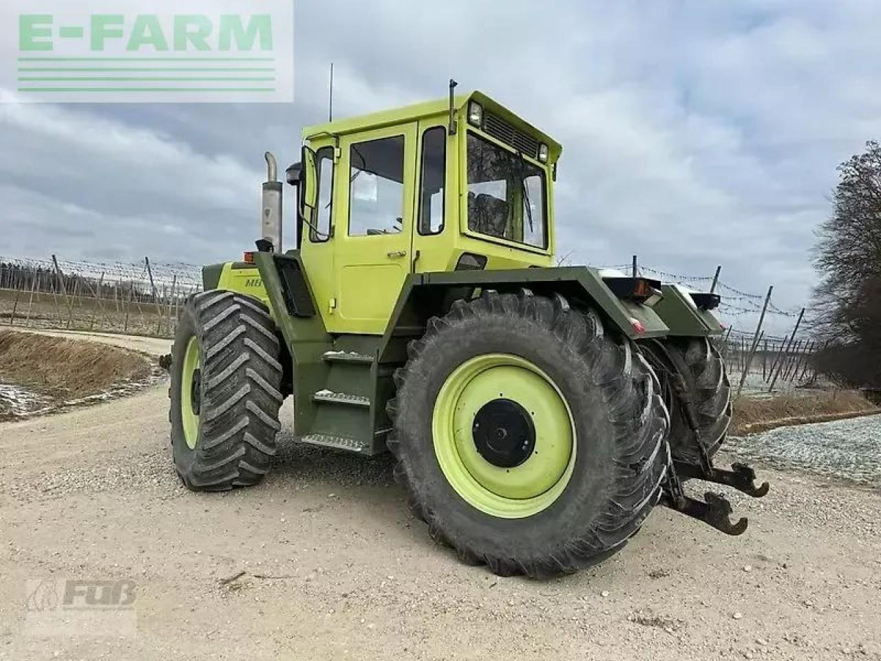 Mercedes-Benz mb trac 1300 turbo intercooler - Tractor: foto 3 Mercedes-Benz mb trac 1300 turbo intercooler - Tractor: foto 3