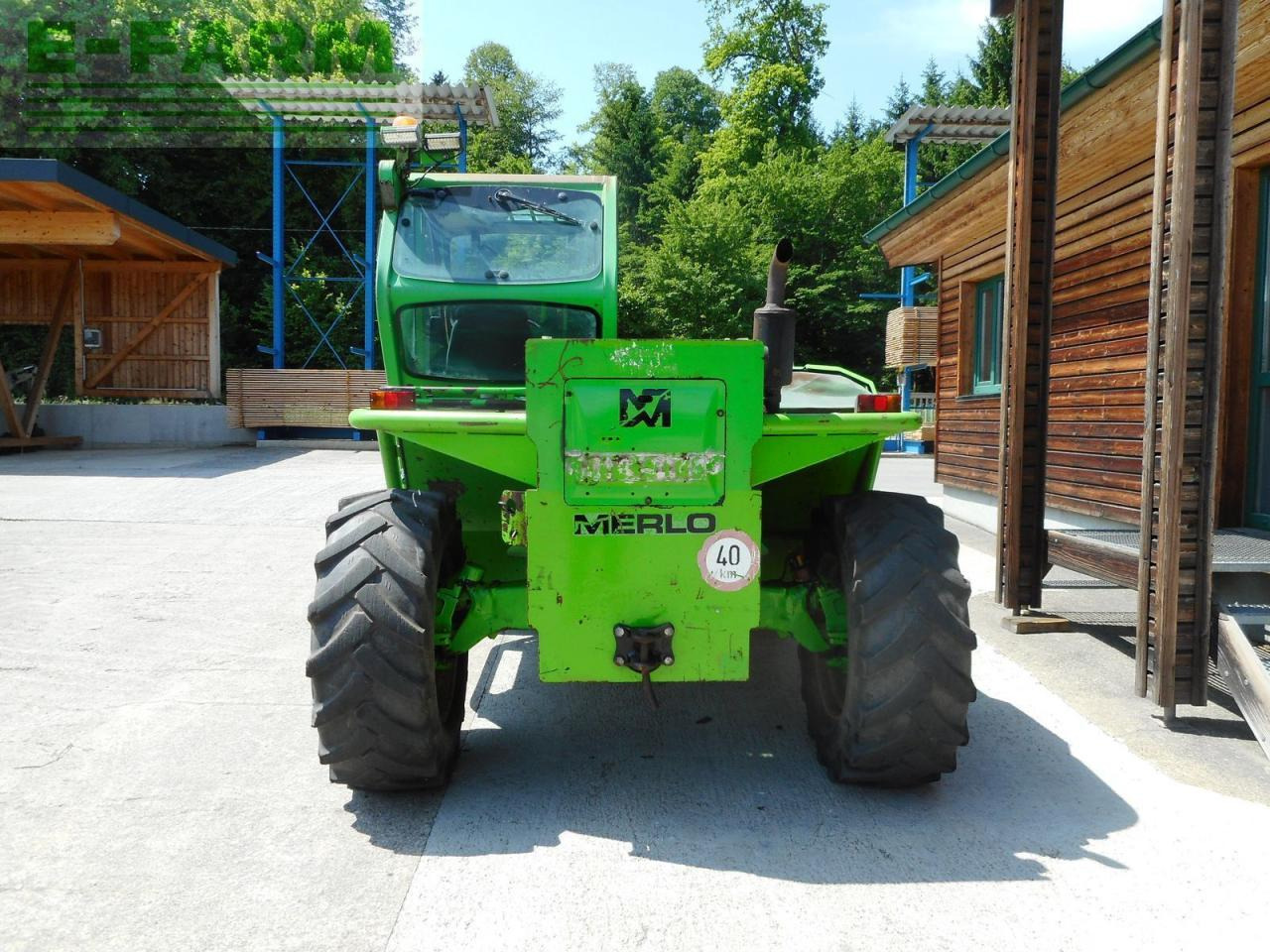 Merlo p33.7kt mit schaufel + greiferschaufel + gabel - Manipulador telescópico: foto 3 Merlo p33.7kt mit schaufel + greiferschaufel + gabel - Manipulador telescópico: foto 3