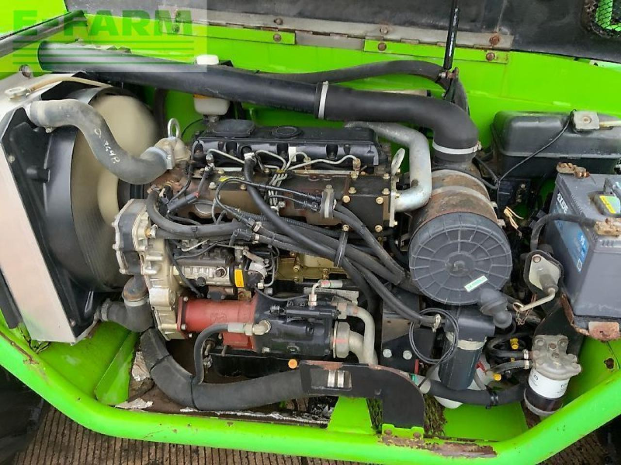 Manipulador telescópico Merlo p38.13 telehandler (st25217): foto 11