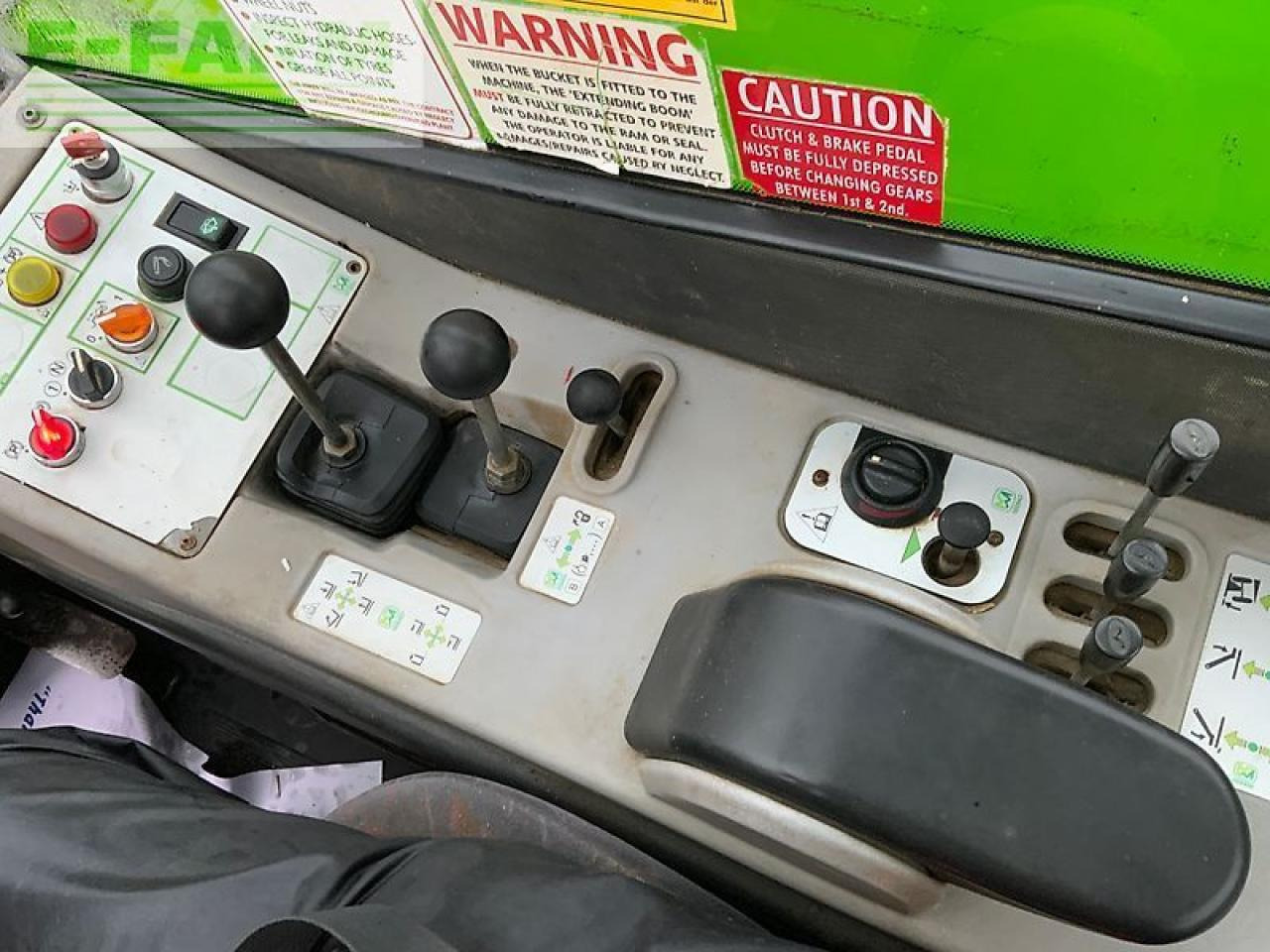 Manipulador telescópico Merlo p38.13 telehandler (st25217): foto 16