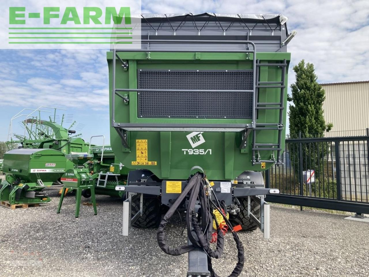 Remolque volquete agrícola Metal-Fach t 935/1-24 to muldenkipper-voll: foto 22