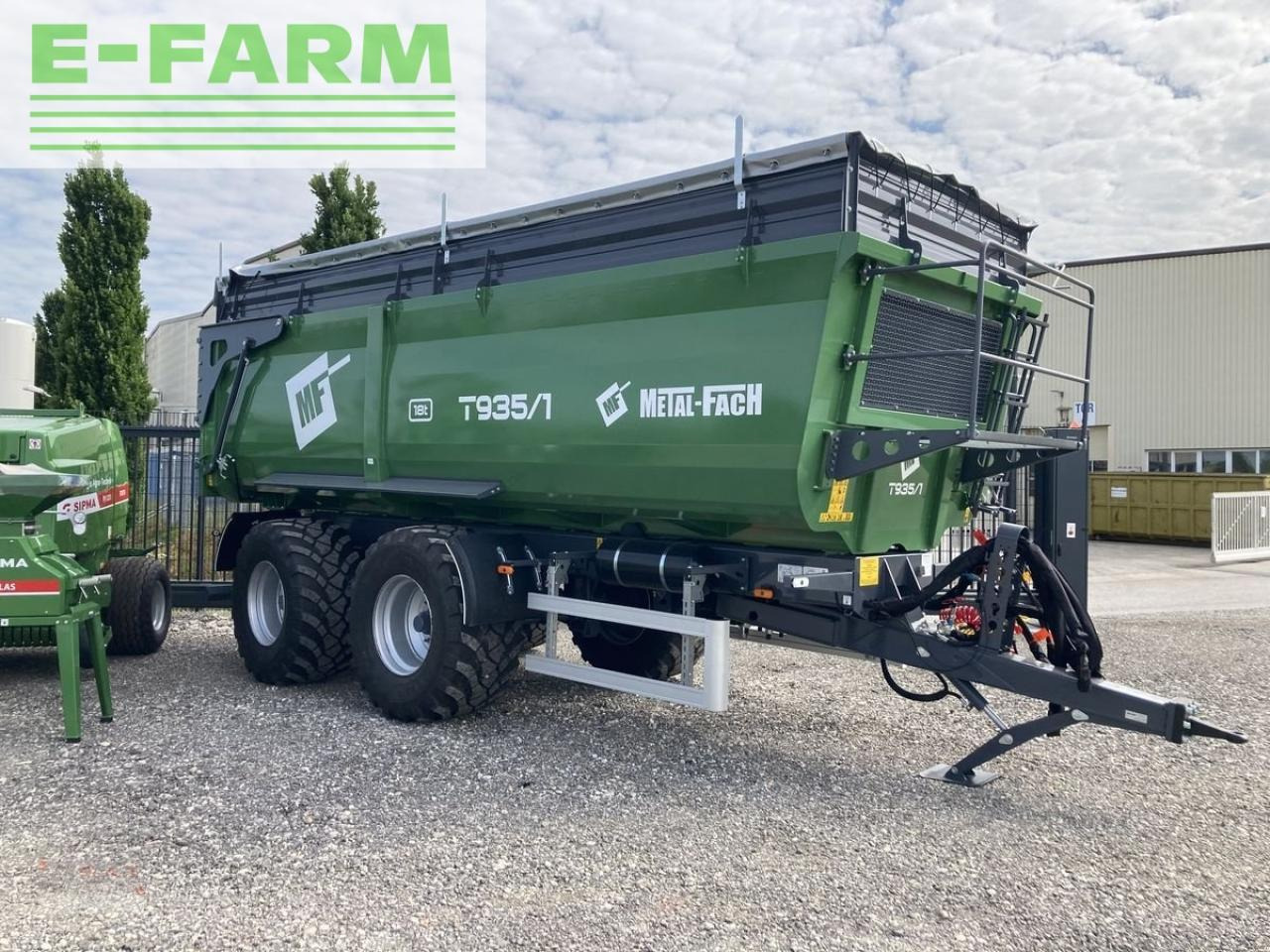 Remolque volquete agrícola Metal-Fach t 935/1-24 to muldenkipper-voll: foto 13