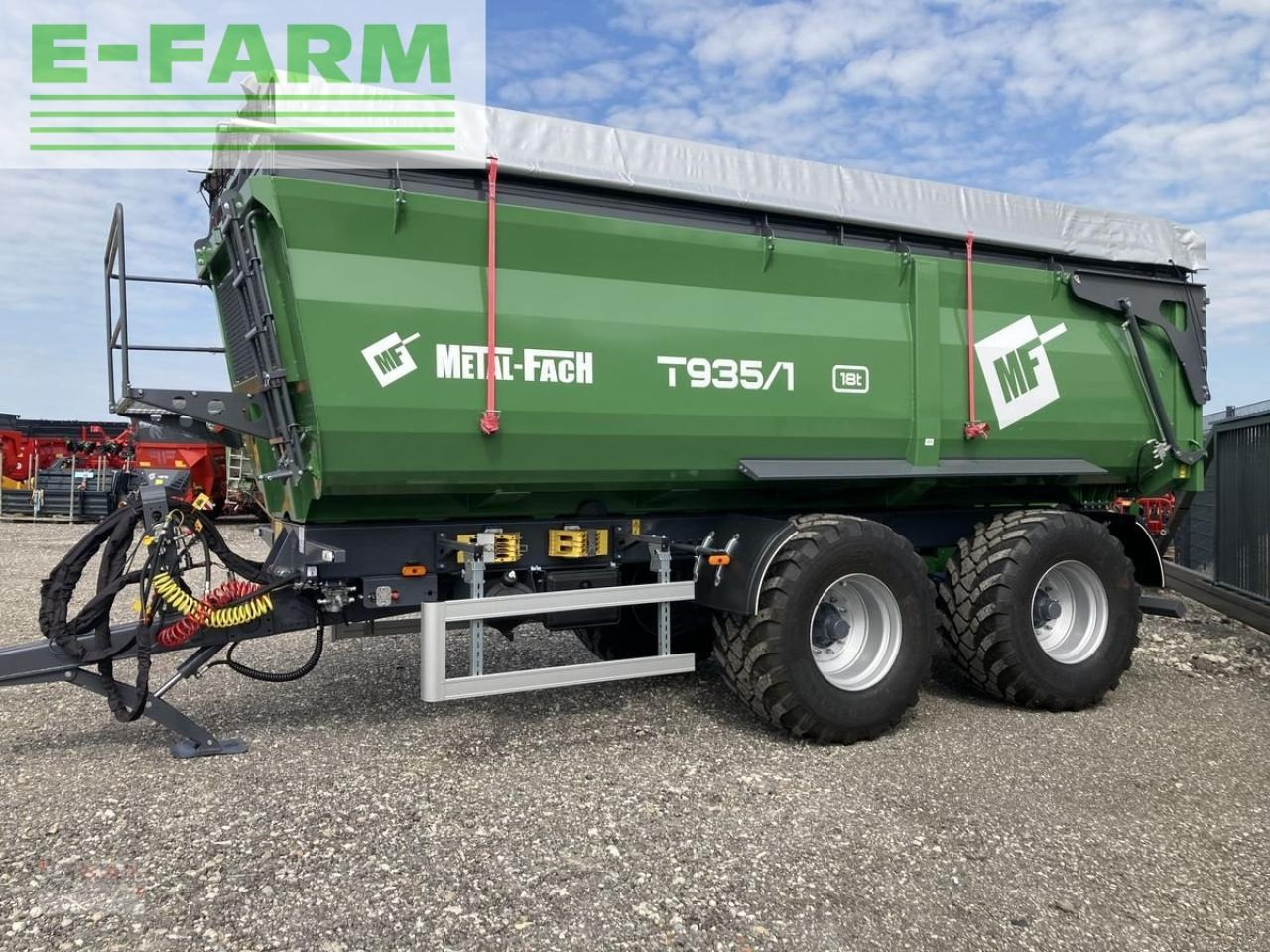 Remolque volquete agrícola Metal-Fach t 935/1-24 to muldenkipper-voll: foto 11