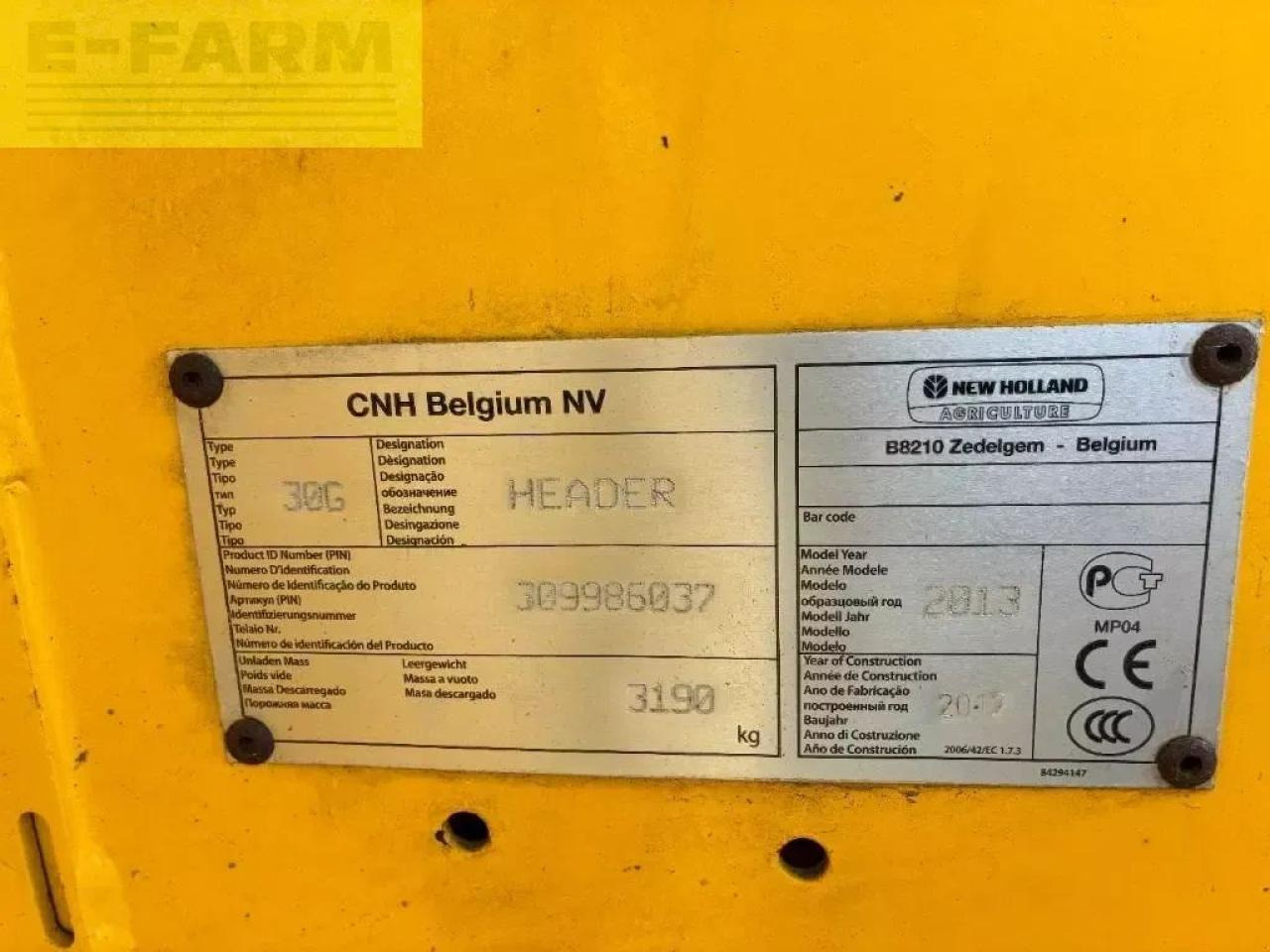 Cosechadora de granos New Holland cr 9080: foto 11 Cosechadora de granos New Holland cr 9080: foto 11