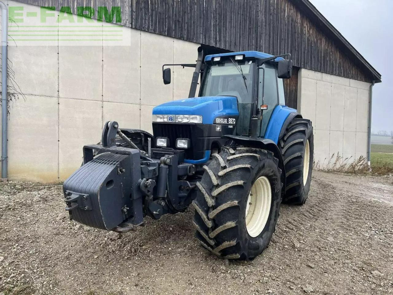 New Holland g 210 / 8870 - Tractor: foto 1 New Holland g 210 / 8870 - Tractor: foto 1