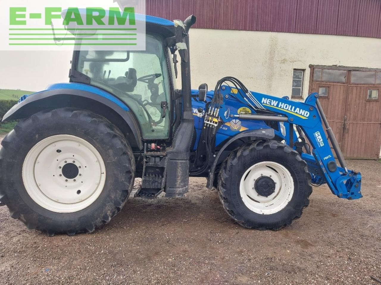 New Holland t6.155 - Tractor: foto 2 New Holland t6.155 - Tractor: foto 2