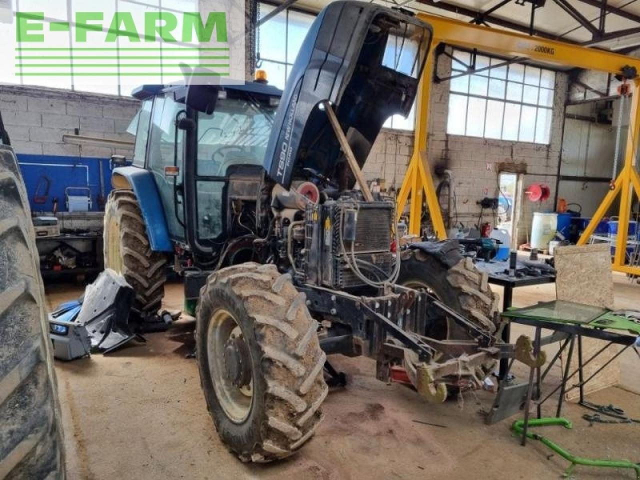 New Holland ts90 - Tractor: foto 4 New Holland ts90 - Tractor: foto 4