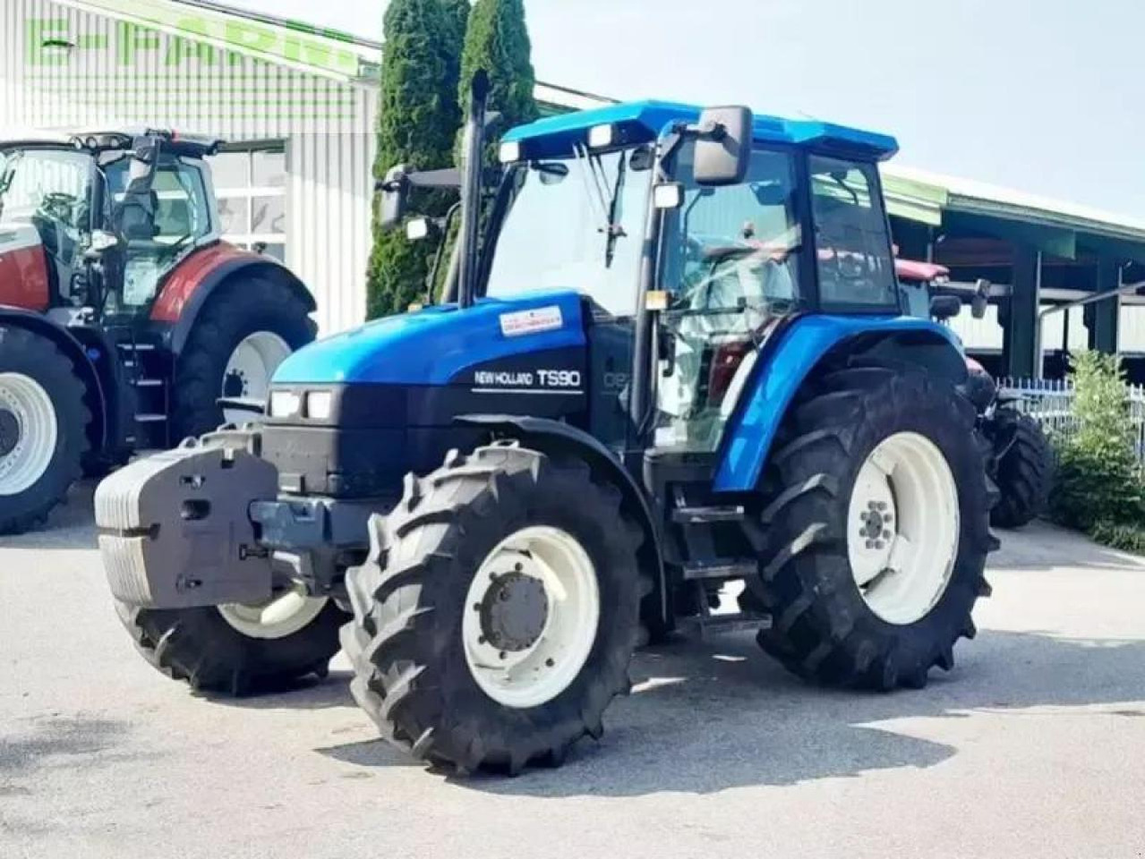 New Holland ts90 - Tractor: foto 1 New Holland ts90 - Tractor: foto 1
