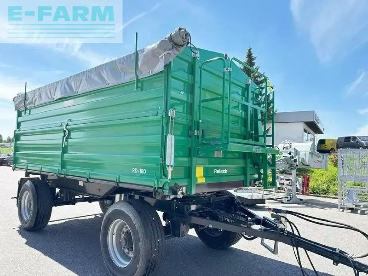 Reisch rd-180.500 2-achs-3-seitenkipper - Remolque volquete agrícola: foto 2 Reisch rd-180.500 2-achs-3-seitenkipper - Remolque volquete agrícola: foto 2