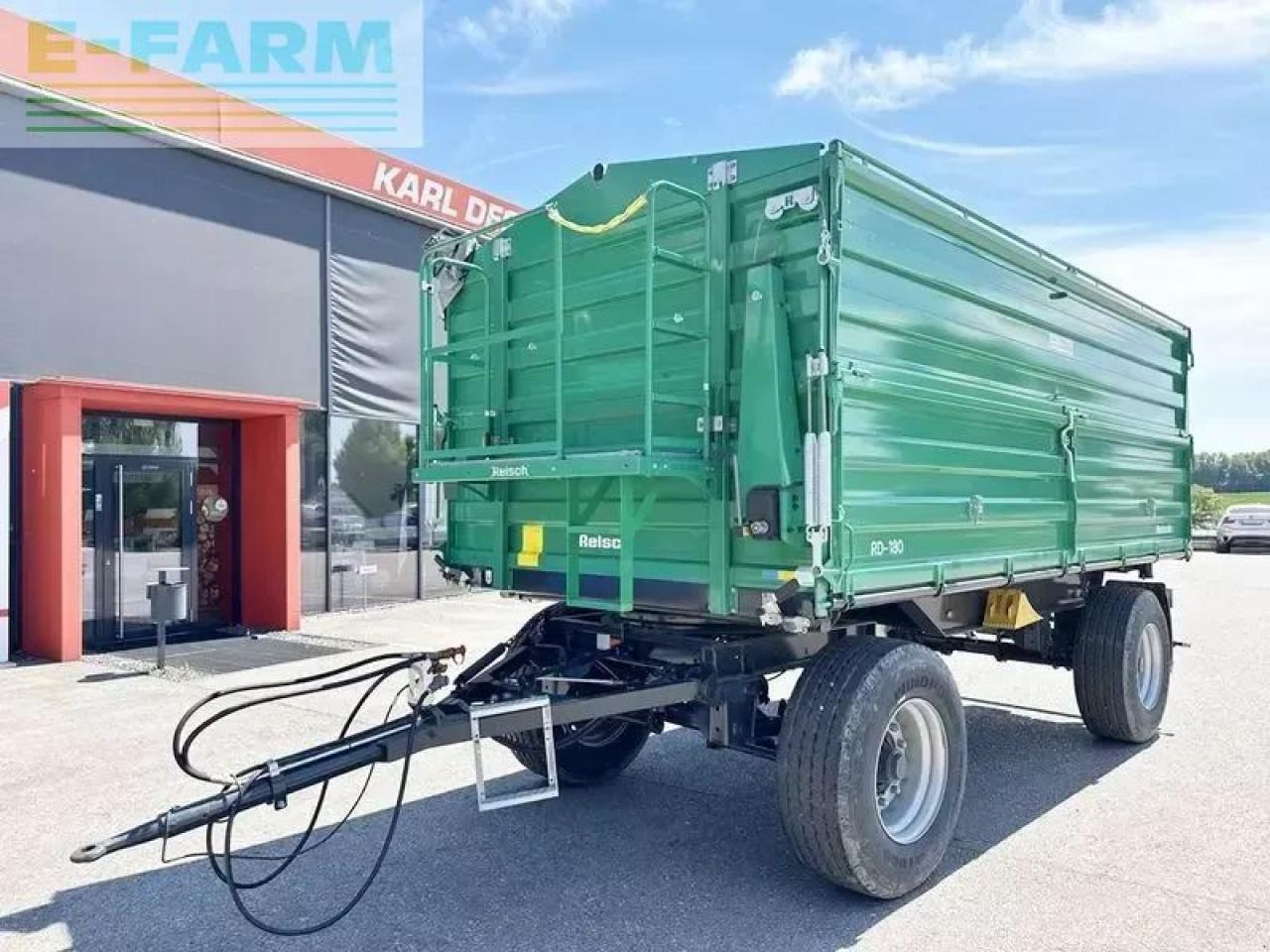 Reisch rd-180.500 2-achs-3-seitenkipper - Remolque volquete agrícola: foto 1 Reisch rd-180.500 2-achs-3-seitenkipper - Remolque volquete agrícola: foto 1