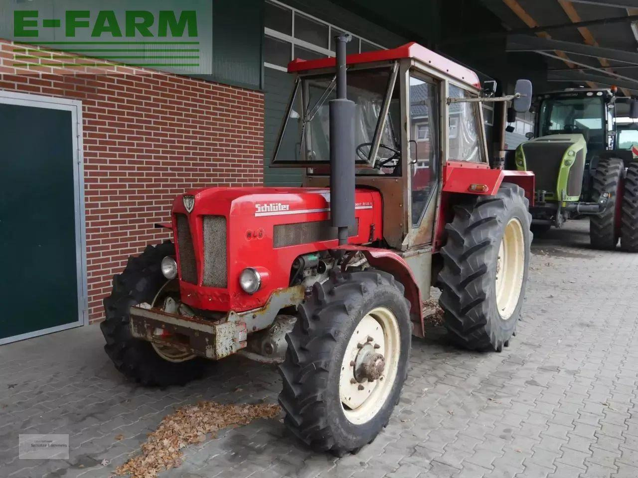 Schlüter compact 850 v - Tractor: foto 4 Schlüter compact 850 v - Tractor: foto 4