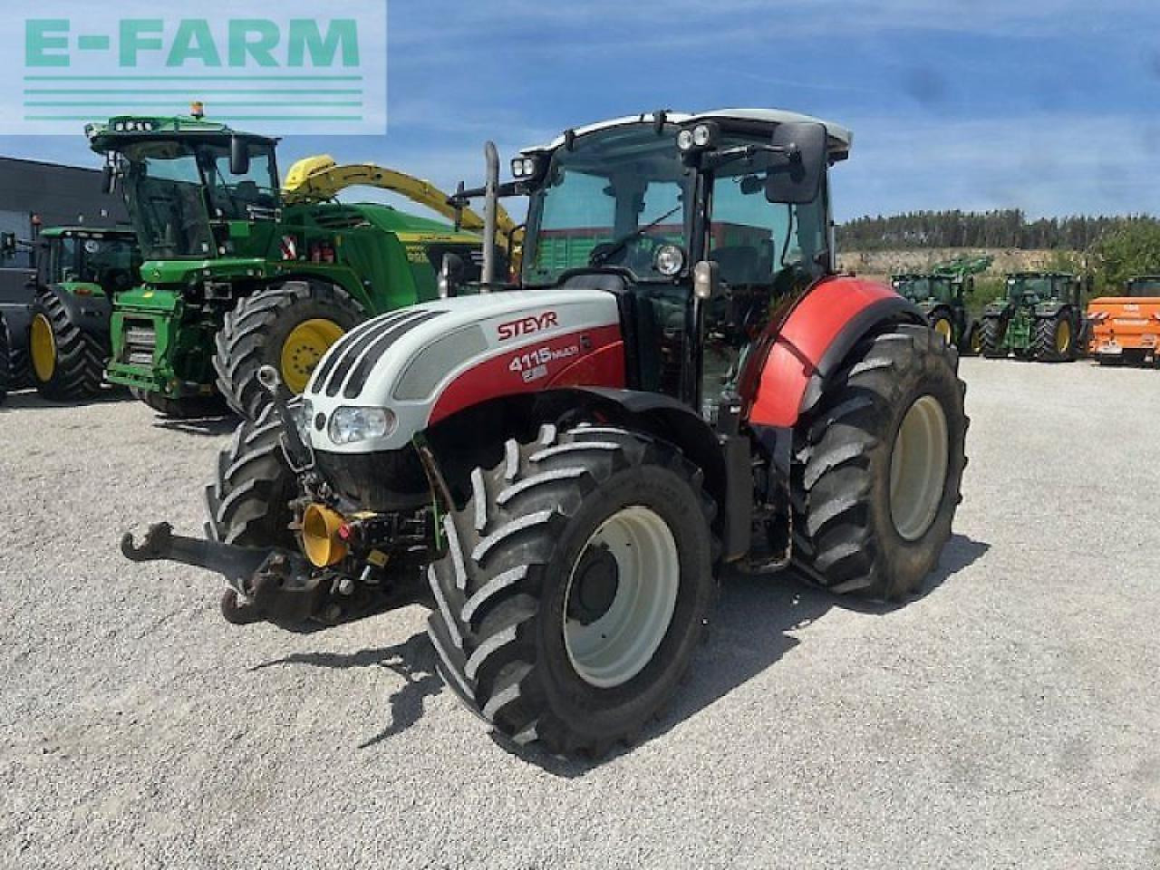 Steyr 4115 multi - Tractor: foto 1 Steyr 4115 multi - Tractor: foto 1