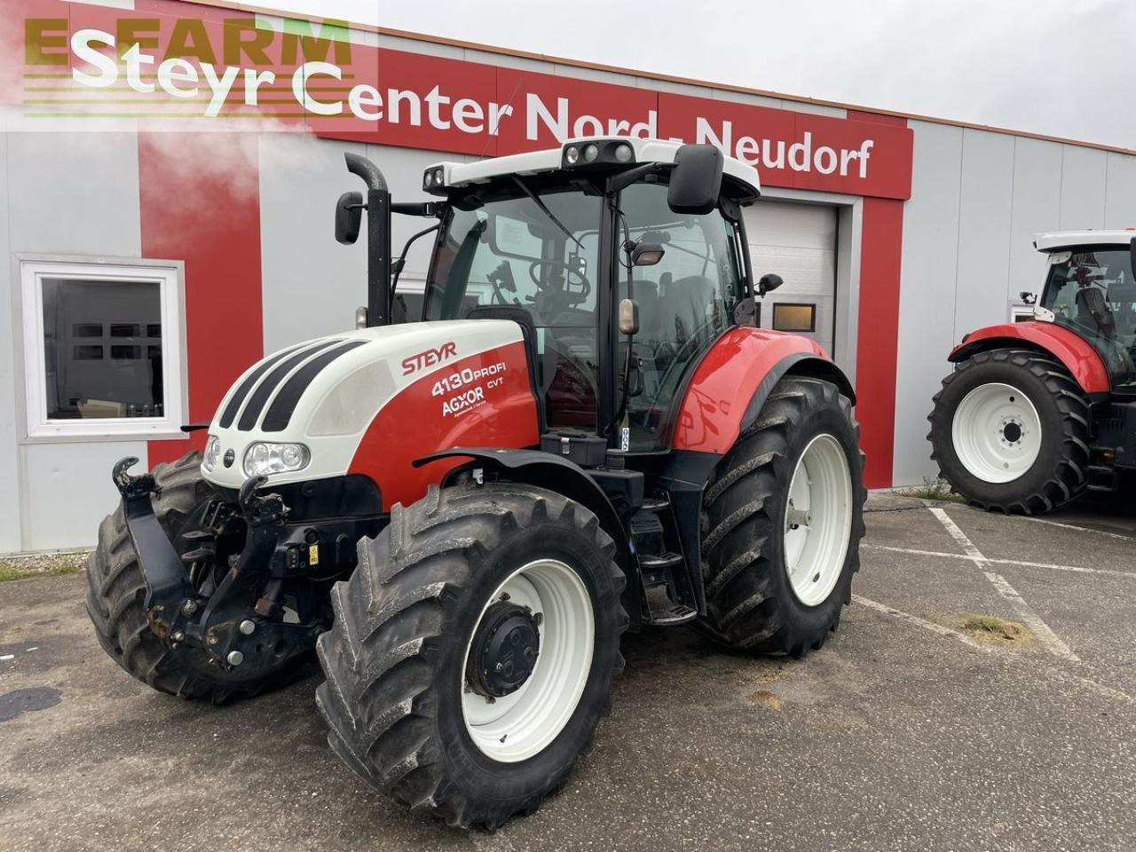 Steyr 4130 profi cvt komfort CVT - Tractor: foto 3 Steyr 4130 profi cvt komfort CVT - Tractor: foto 3