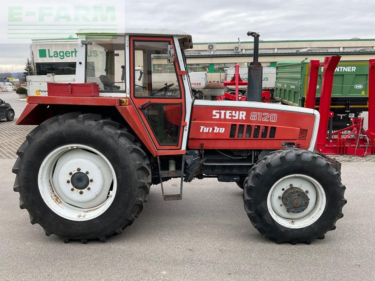 Steyr 8120 - Tractor: foto 5 Steyr 8120 - Tractor: foto 5