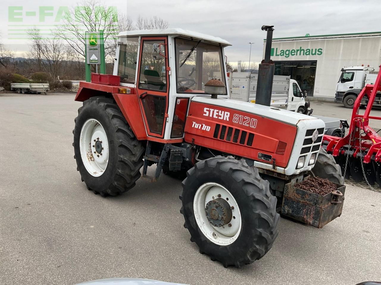 Steyr 8120 - Tractor: foto 4 Steyr 8120 - Tractor: foto 4