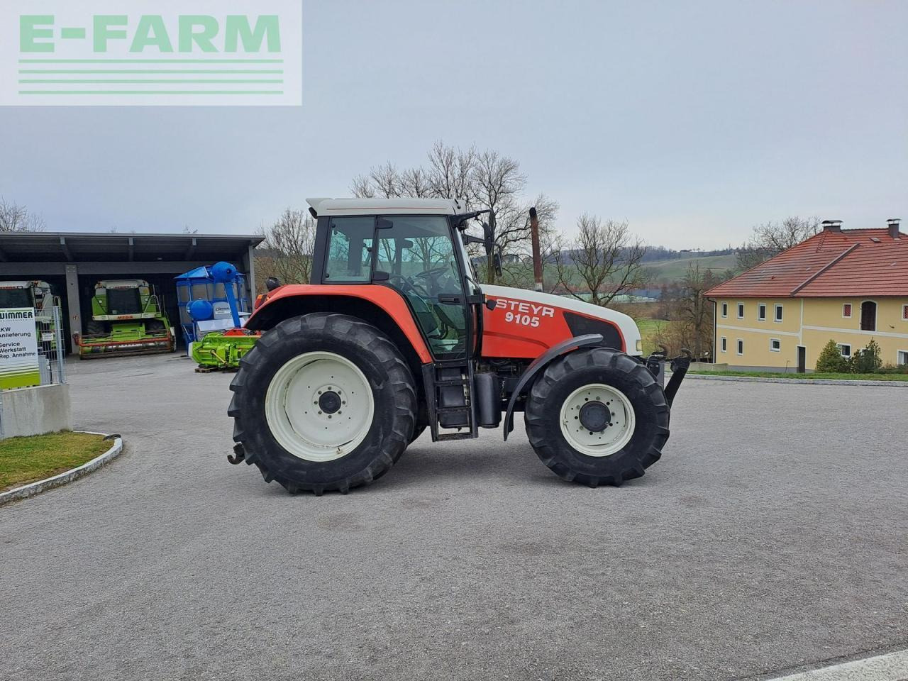 Steyr 9105 - Tractor: foto 3 Steyr 9105 - Tractor: foto 3