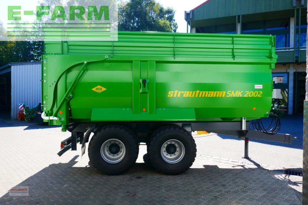 Strautmann smk 2002 - 21 to - 60 cm aufbau - Remolque volquete agrícola: foto 1 Strautmann smk 2002 - 21 to - 60 cm aufbau - Remolque volquete agrícola: foto 1