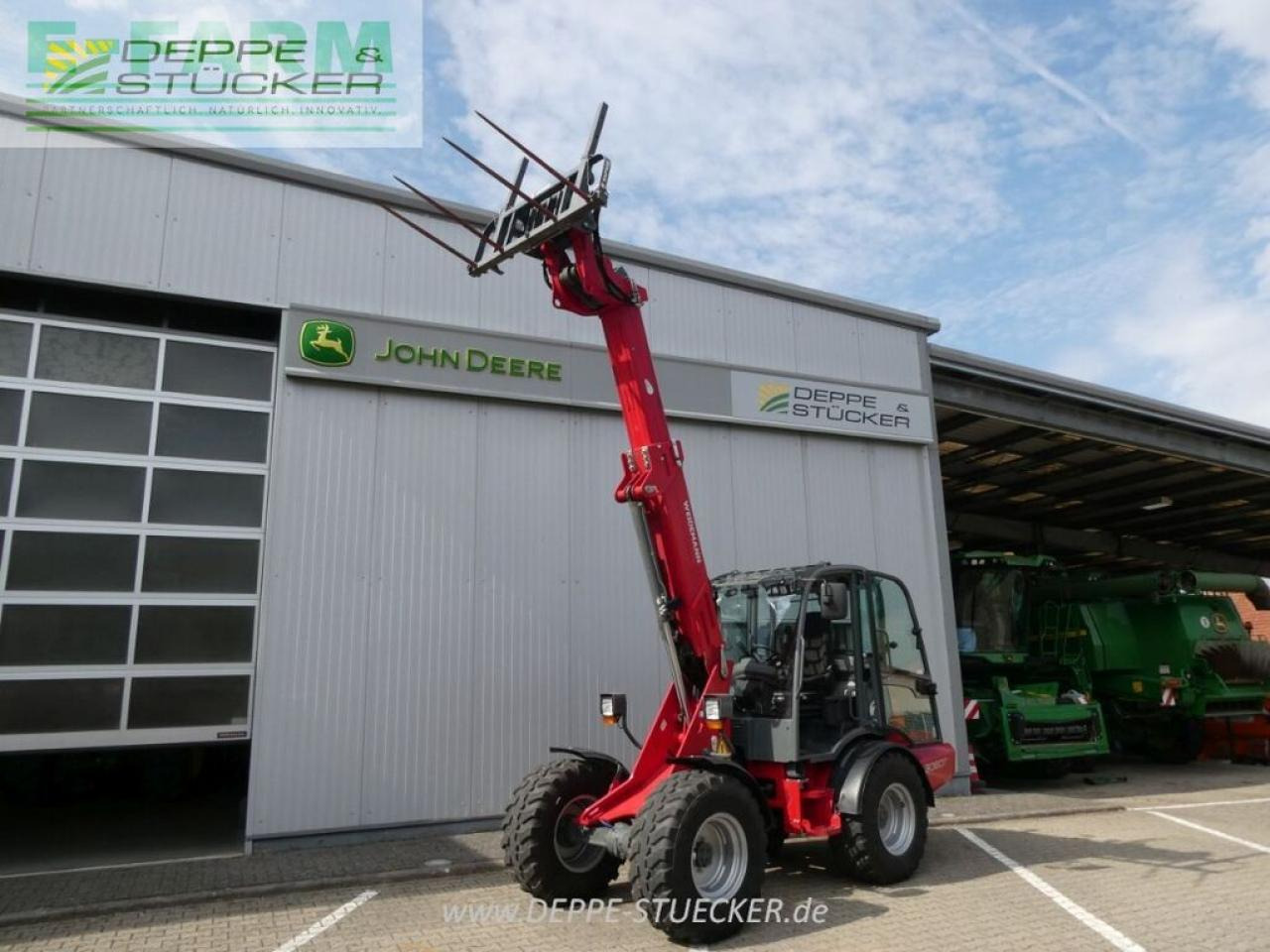 Weidemann 3080 t - Manipulador telescópico: foto 1 Weidemann 3080 t - Manipulador telescópico: foto 1