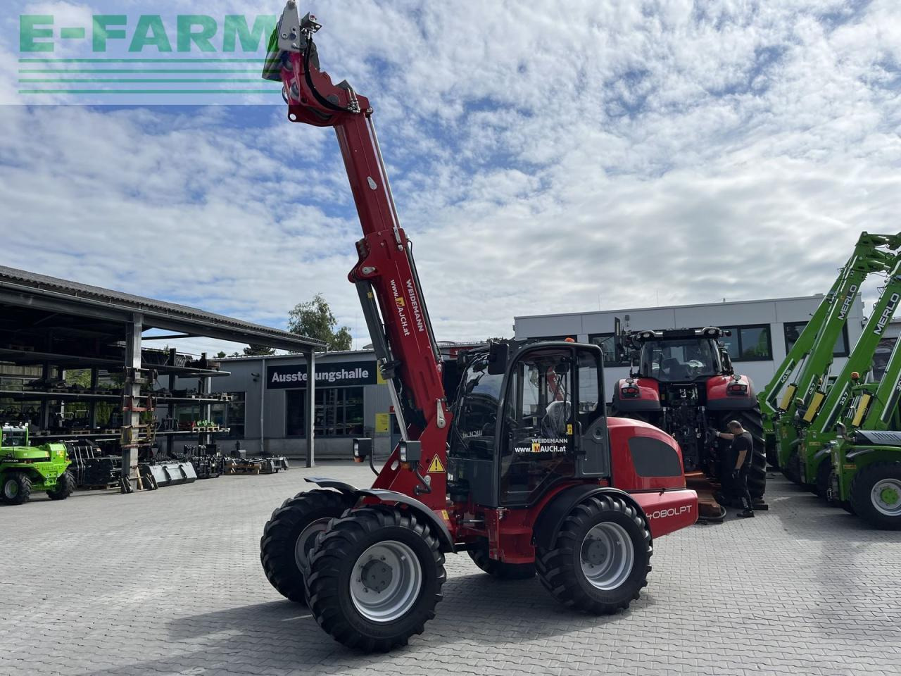 Weidemann 4080lp tele 30km/h - Miniexcavadora: foto 4 Weidemann 4080lp tele 30km/h - Miniexcavadora: foto 4
