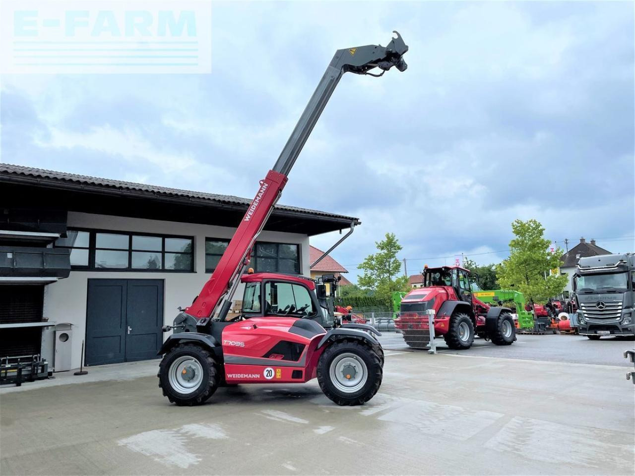 Weidemann t7035 teleskoplader vorführgerät - Manipulador telescópico: foto 1 Weidemann t7035 teleskoplader vorführgerät - Manipulador telescópico: foto 1