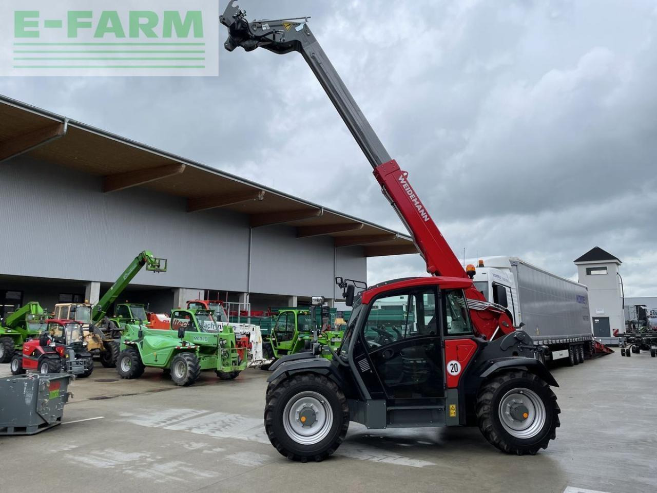 Weidemann t7035 teleskoplader vorführgerät - Manipulador telescópico: foto 4 Weidemann t7035 teleskoplader vorführgerät - Manipulador telescópico: foto 4