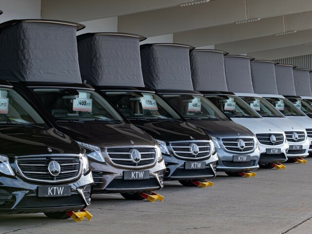 Minibús, Furgoneta de pasajeros MERCEDES-BENZ V 300 Marco Polo,Allrad,EasyUp,Leder,AHK 2,5To: foto 18