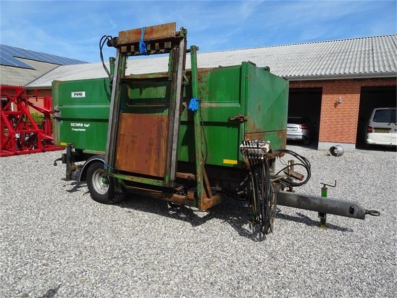 Pomi Renovo 8m3 med komprimator - Remolque: foto 2 Pomi Renovo 8m3 med komprimator - Remolque: foto 2