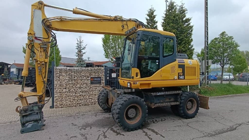 Komatsu PW 140 Mobilbagger Powertilt Schnellwechsler MS 10 - Excavadora de ruedas: foto 2 Komatsu PW 140 Mobilbagger Powertilt Schnellwechsler MS 10 - Excavadora de ruedas: foto 2
