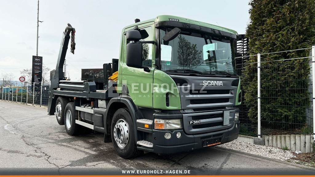Scania P 360 Absetzkipper 6x2 Liftachse, gelenkte Achse - Camión portacontenedor de cadenas: foto 4 Scania P 360 Absetzkipper 6x2 Liftachse, gelenkte Achse - Camión portacontenedor de cadenas: foto 4