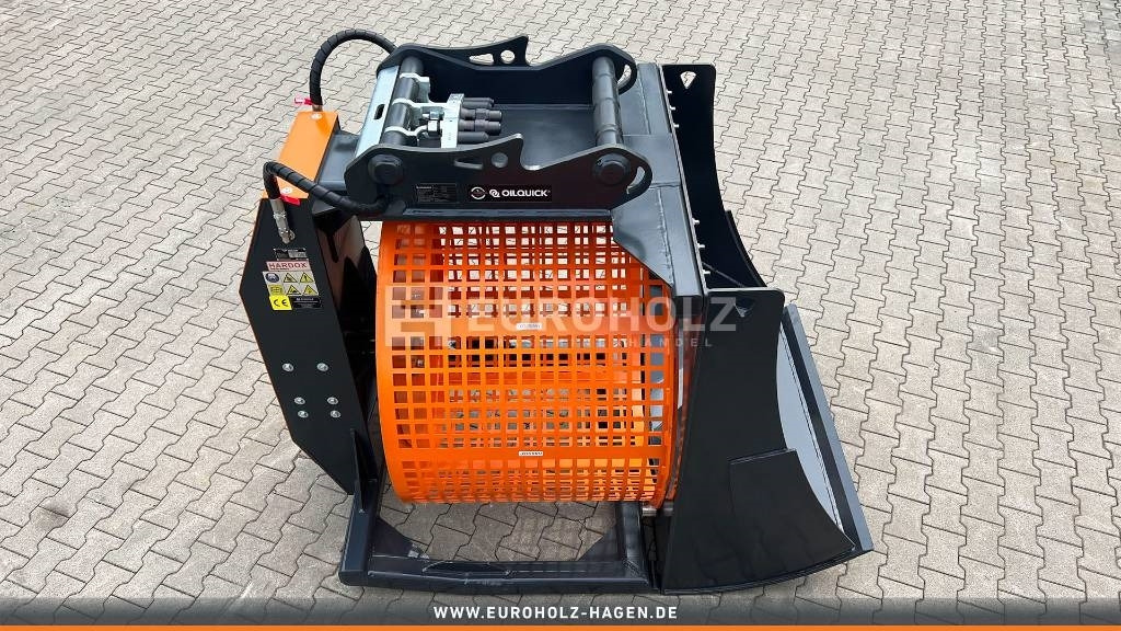 Siebtrommel ZIXOR X1000 OilQuick OQ70/55 - Cazo para Maquinaria de construcción: foto 3 Siebtrommel ZIXOR X1000 OilQuick OQ70/55 - Cazo para Maquinaria de construcción: foto 3