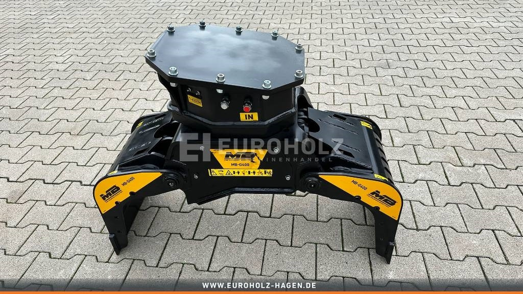 Sortiergreifer MB Crusher MB-G400 S4 2,4-4 t - Pinza de manipulación para Maquinaria de construcción: foto 1 Sortiergreifer MB Crusher MB-G400 S4 2,4-4 t - Pinza de manipulación para Maquinaria de construcción: foto 1